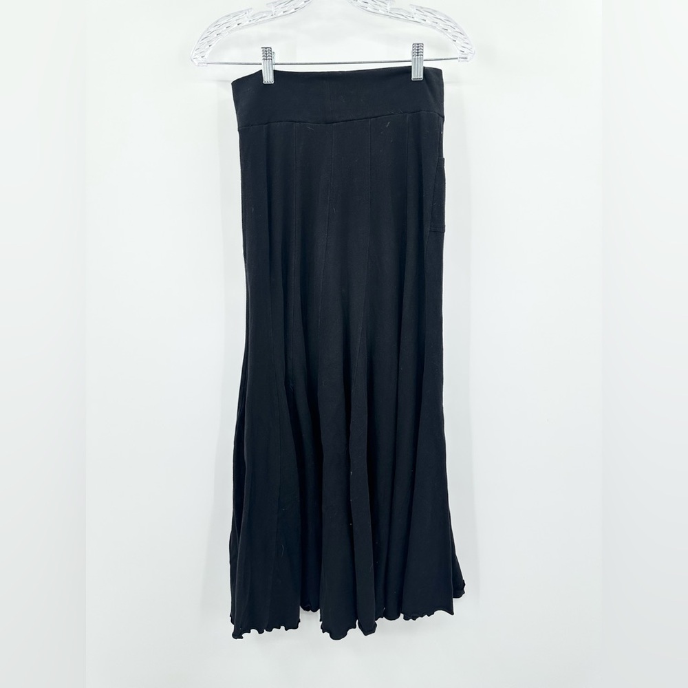 Effie’s Heart Black‎ Flowy Maxi Skirt Size Small Women’s - Picture 2 of 3